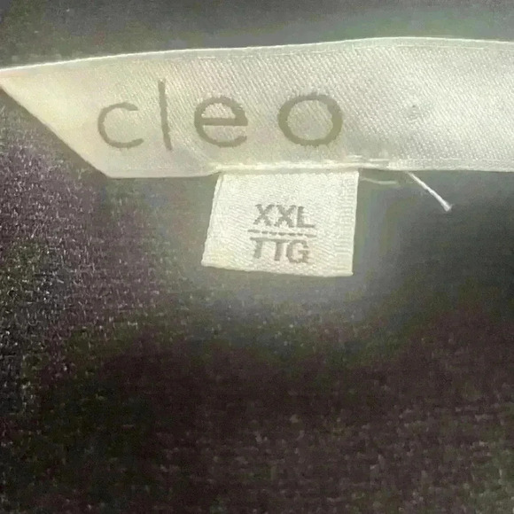 Cleo party casual polka dot top size XXL in excellent  condition - Picture 6 of 7